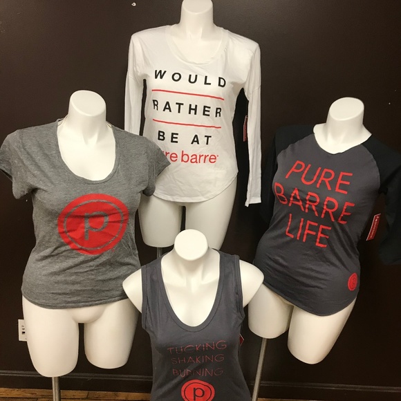 Lot of 4 Pure Barre Shirts for the price of $35.00 - Picture 1 of 8